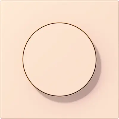 JUNG dimmerknop draaidimmer Les Couleurs orange pale 226 (LC 1740 226)