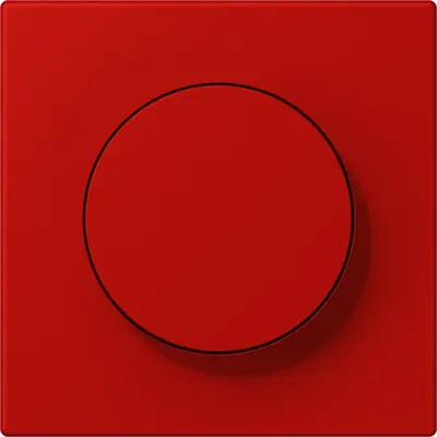 JUNG dimmerknop draaidimmer Les Couleurs rouge vermillon 31 227 (LC 1740 227)