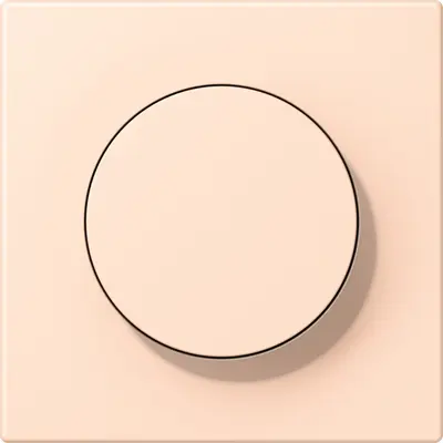JUNG dimmerknop draaidimmer Les Couleurs rose pale 228 (LC 1740 228)