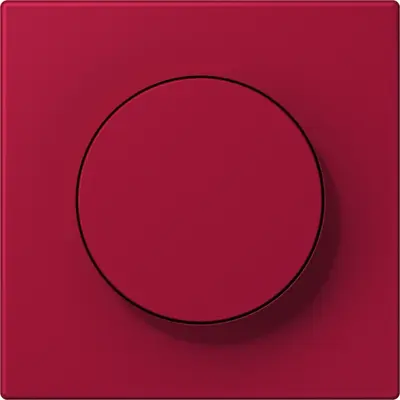 JUNG dimmerknop draaidimmer Les Couleurs rouge carmin 229 (LC 1740 229)