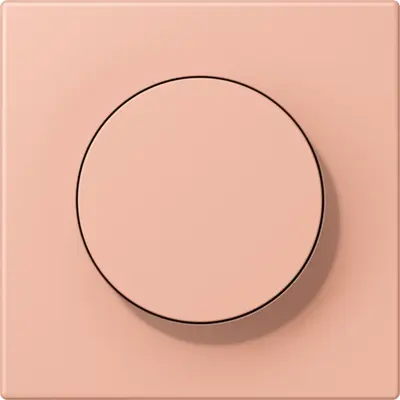 JUNG dimmerknop draaidimmer Les Couleurs rose clair 231 (LC 1740 231)