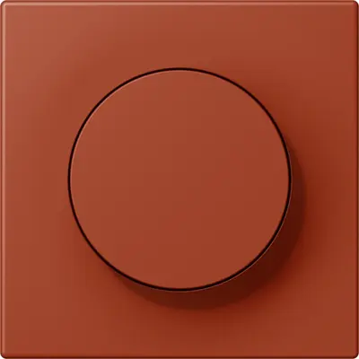 JUNG dimmerknop draaidimmer Les Couleurs l'ocre rouge 232 (LC 1740 232)