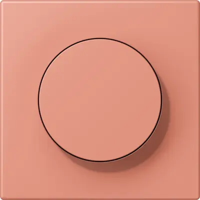 JUNG dimmerknop draaidimmer Les Couleurs l'ocre rouge moyen 233 (LC 1740 233)