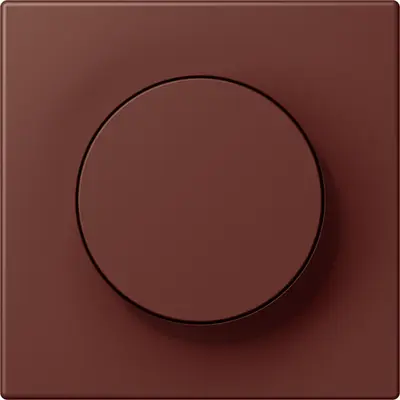 JUNG dimmerknop draaidimmer Les Couleurs terre sienne brulee 31 235 (LC 1740 235)