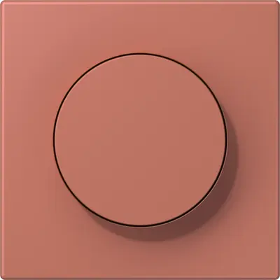 JUNG dimmerknop draaidimmer Les Couleurs terre sienne brique 236 (LC 1740 236)