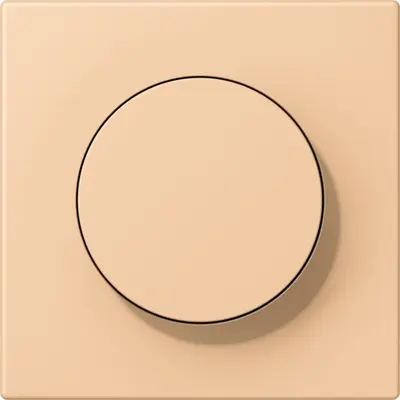 JUNG dimmerknop draaidimmer Les Couleurs terre sienne claire 31 237 (LC 1740 237)
