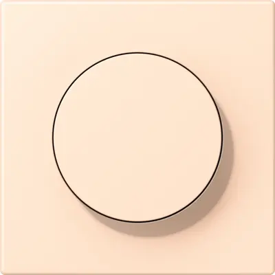 JUNG dimmerknop draaidimmer Les Couleurs terre sienne pale 238 (LC 1740 238)