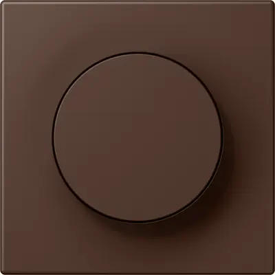 JUNG dimmerknop draaidimmer Les Couleurs terre d'ombre brulee 31 239 (LC 1740 239)