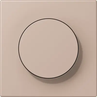 JUNG dimmerknop draaidimmer Les Couleurs ombre brulee clair 240 (LC 1740 240)