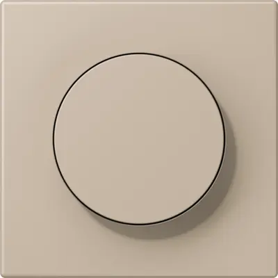 JUNG dimmerknop draaidimmer Les Couleurs ombre naturelle claire 243 (LC 1740 243)