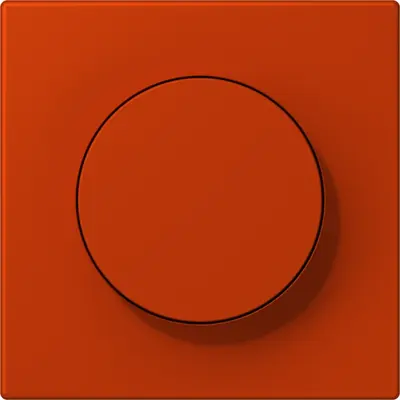 JUNG dimmerknop draaidimmer Les Couleurs rouge vermillon 59 244 (LC 1740 244)