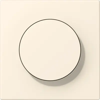 JUNG dimmerknop draaidimmer Les Couleurs blanc ivoire 245 (LC 1740 245)