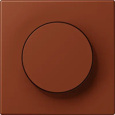 JUNG dimmerknop draaidimmer Les Couleurs terre sienne brulee 59 247 (LC 1740 247)