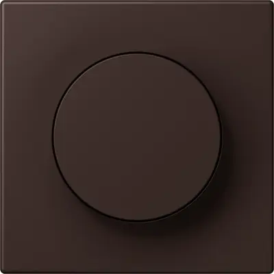 JUNG dimmerknop draaidimmer Les Couleurs terre d'ombre brulee 59 252 (LC 1740 252)