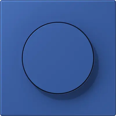 JUNG dimmerknop draaidimmer Les Couleurs bleu outremer 59 253 (LC 1740 253)