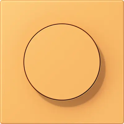 JUNG dimmerknop draaidimmer Les Couleurs ocre jaune clair 254 (LC 1740 254)