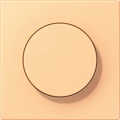 JUNG dimmerknop draaidimmer Les Couleurs terre sienne clair 59 258 (LC 1740 258)
