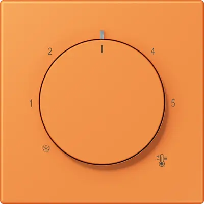 JUNG knop voor ruimtethermostaat Les Couleurs orange clair 225 (LC 1749 BF 225)