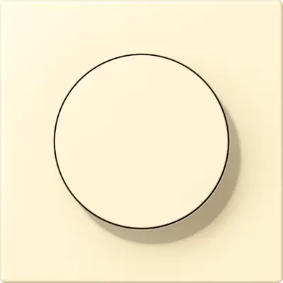 JUNG dimmerknop draaidimmer Les Couleurs blanc 201 (LC 1740 201)