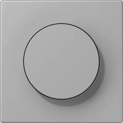 JUNG dimmerknop draaidimmer Les Couleurs gris moyen 204 (LC 1740 204)