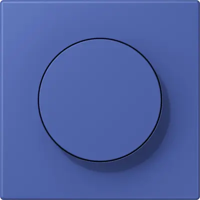JUNG dimmerknop draaidimmer Les Couleurs bleu outremer 31 206 (LC 1740 206)