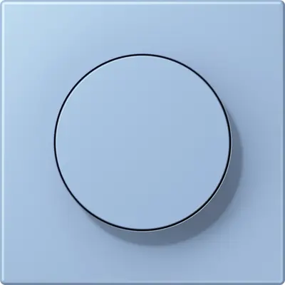 JUNG dimmerknop draaidimmer Les Couleurs outremer moyen 207 (LC 1740 207)