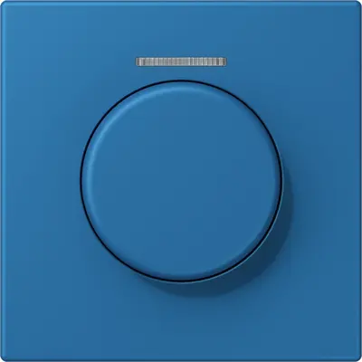 JUNG bedieningselement / centraalplaat lens knx dr Les Couleurs bleu ceruleen 31 211 (LC 1940 KO5 211)