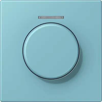 JUNG bedieningselement / centraalplaat lens knx dr Les Couleurs ceruleen moyen 213 (LC 1940 KO5 213)