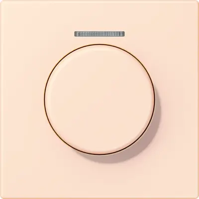 JUNG bedieningselement / centraalplaat lens knx dr Les Couleurs orange pale 226 (LC 1940 KO5 226)
