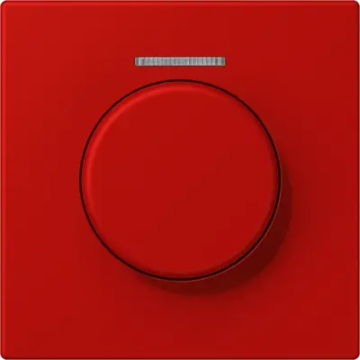 JUNG bedieningselement / centraalplaat lens knx dr Les Couleurs rouge vermillon 31 227 (LC 1940 KO5 227)
