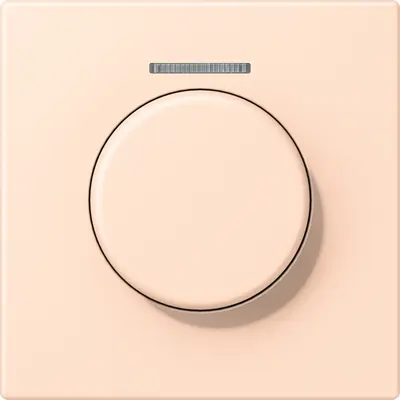 JUNG bedieningselement / centraalplaat lens knx dr Les Couleurs rose pale 228 (LC 1940 KO5 228)