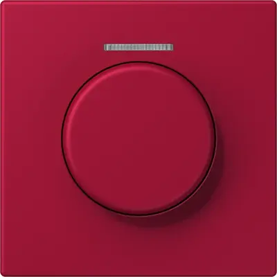 JUNG bedieningselement / centraalplaat lens knx dr Les Couleurs rouge carmin 229 (LC 1940 KO5 229)