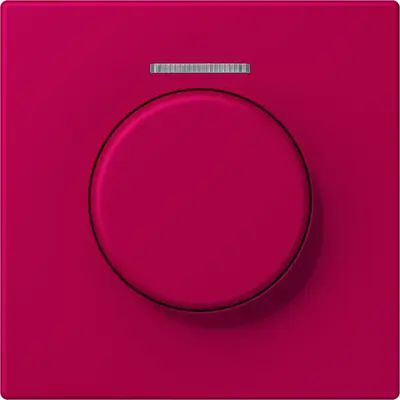 JUNG bedieningselement / centraalplaat lens knx dr Les Couleurs rouge rubia 230 (LC 1940 KO5 230)
