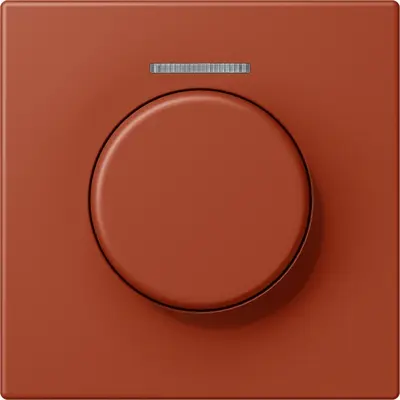 JUNG bedieningselement / centraalplaat lens knx dr Les Couleurs l'ocre rouge 232 (LC 1940 KO5 232)
