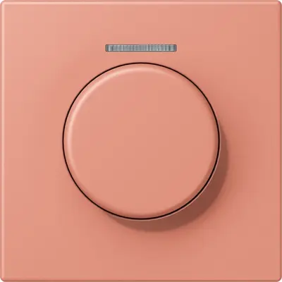 JUNG bedieningselement / centraalplaat lens knx dr Les Couleurs l'ocre rouge moyen 233 (LC 1940 KO5 233)