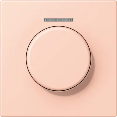 JUNG bedieningselement / centraalplaat lens knx dr Les Couleurs l'ocre rouge clair 234 (LC 1940 KO5 234)