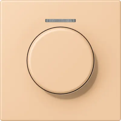 JUNG bedieningselement / centraalplaat lens knx dr Les Couleurs terre sienne claire 31 237 (LC 1940 KO5 237)