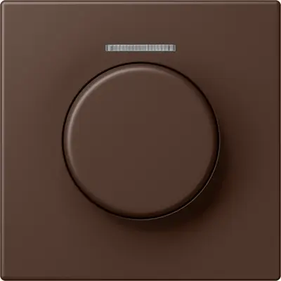JUNG bedieningselement / centraalplaat lens knx dr Les Couleurs terre d'ombre brulee 31 239 (LC 1940 KO5 239)