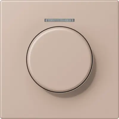 JUNG bedieningselement / centraalplaat lens knx dr Les Couleurs ombre brulee claire 240 (LC 1940 KO5 240)