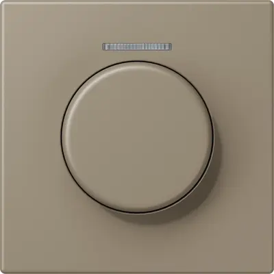 JUNG bedieningselement / centraalplaat lens knx dr Les Couleurs ombre naturelle moyenne 242 (LC 1940 KO5 242)