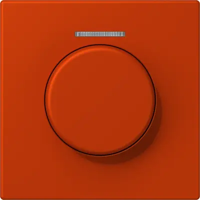 JUNG bedieningselement / centraalplaat lens knx dr Les Couleurs rouge vermillon 59 244 (LC 1940 KO5 244)