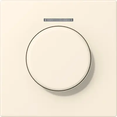JUNG bedieningselement / centraalplaat lens knx dr Les Couleurs blanc ivoire 245 (LC 1940 KO5 245)