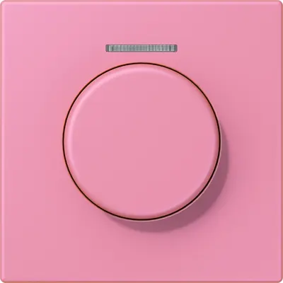 JUNG bedieningselement / centraalplaat lens knx dr Les Couleurs rose vif 246 (LC 1940 KO5 246)