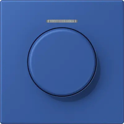 JUNG bedieningselement / centraalplaat lens knx dr Les Couleurs bleu outremer 59 253 (LC 1940 KO5 253)