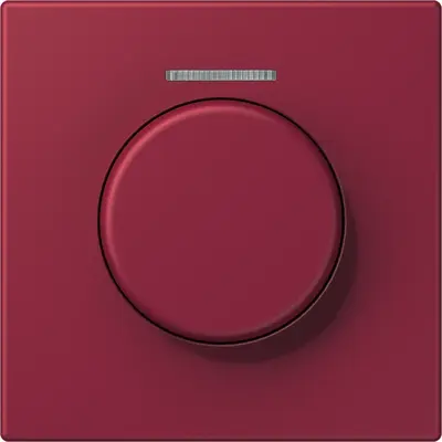 JUNG bedieningselement / centraalplaat lens knx dr Les Couleurs le rubis 255 (LC 1940 KO5 255)