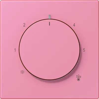 JUNG knop voor ruimtethermostaat Les Couleurs rose vif 246 (LC 1749 BF 246)