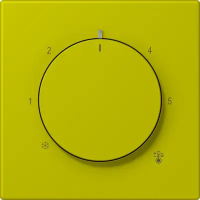 JUNG knop voor ruimtethermostaat Les Couleurs vert olive vif 249 (LC 1749 BF 249)