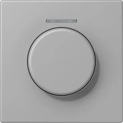 JUNG bedieningselement / centraalplaat lens knx dr Les Couleurs gris moyen 204 (LC 1940 KO5 204)