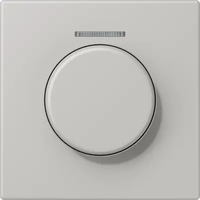 JUNG bedieningselement / centraalplaat lens knx dr Les Couleurs gris clair 31 205 (LC 1940 KO5 205)