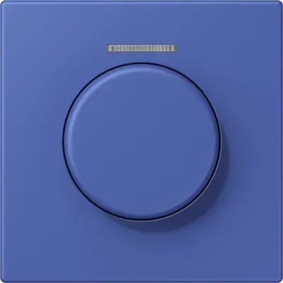 JUNG bedieningselement / centraalplaat lens knx dr Les Couleurs bleu outremer 31 206 (LC 1940 KO5 206)
